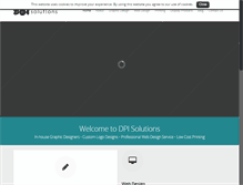 Tablet Screenshot of dpisolutions.co.uk